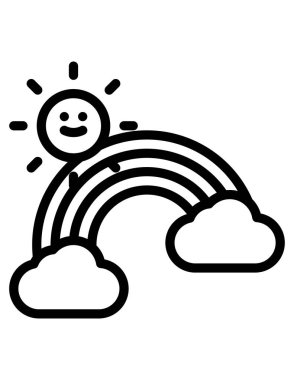 hava düzlüğü vektör simgesi