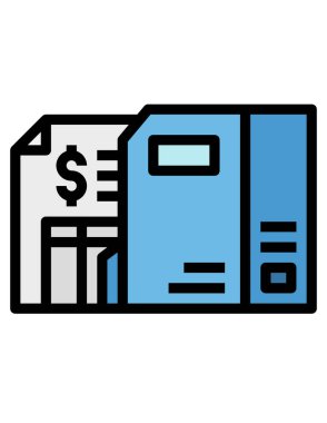 Kredi kartı vektör simgesi