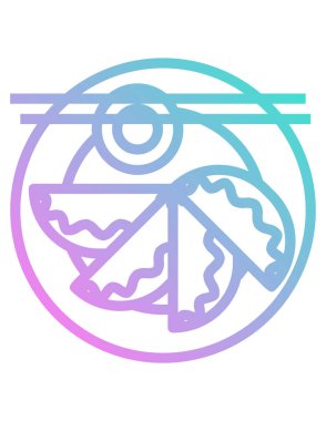 gıda kavramı, vektör illüstrasyonu