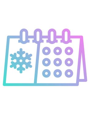 takvim planlayıcı vektör simgesi