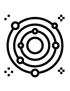 Bilim ve teknoloji vektör simgesi