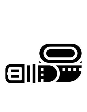 Moda kıyafetlerinin vektör illüstrasyonu