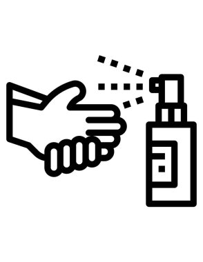 Seo çizgi simgesinin vektör illüstrasyonu