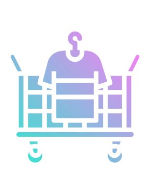 çamaşır simgesi, vektör illüstrasyonu