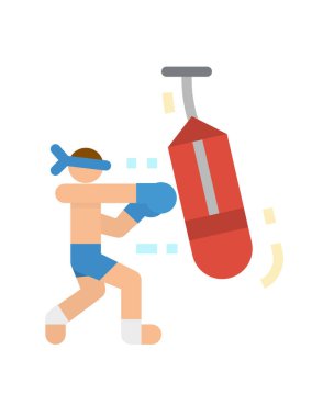 Simge tasarımı ile spor konsepti, vektör illüstrasyonu 10 eps grafik.