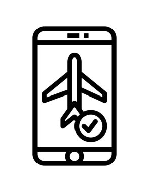 cep telefonu ikonu vektör illüstrasyonu 