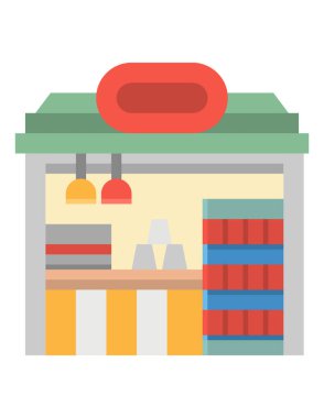 gıda kavramı, vektör illüstrasyonu