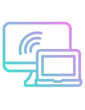 bilgisayar simgesi, vektör illüstrasyonu