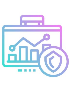 gerçek trend vektör simgesi. biçim düz sembol, pembe renk, yuvarlak açılar, beyaz arkaplan