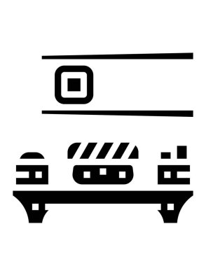 Suşi simgesi, vektör çizimi 