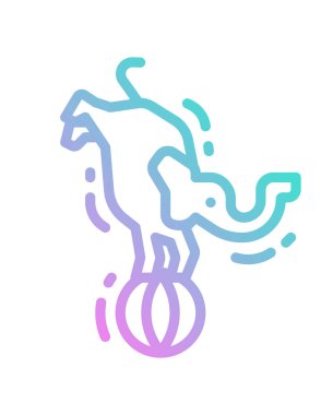 Fil simgesi, vektör illüstrasyonu 