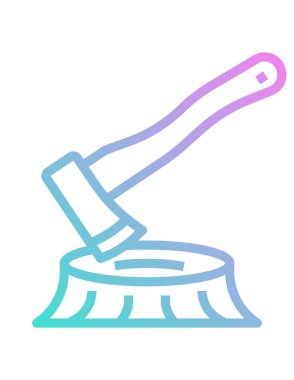 Çizgi film simgesinin vektör çizimi