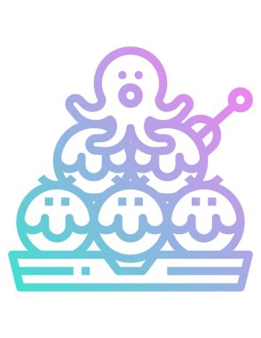 gıda kavramı, vektör illüstrasyonu