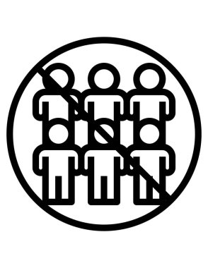 İnsanlardan oluşan takım simge vektör illüstrasyonu