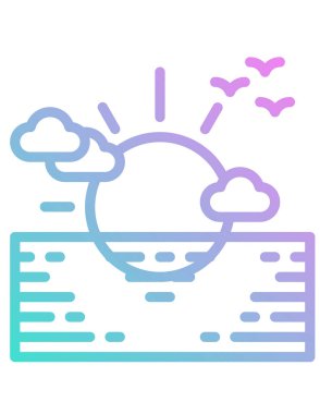 veri analiz vektör simgesi. biçim iki renkli düz sembol, mavi ve gri renkler, yuvarlak açılar, beyaz