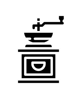 kahve simgesi, vektör illüstrasyonu