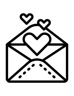 kalp çizgisi vektör simgesi