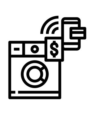 Mobil simgenin vektör illüstrasyonu