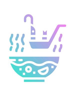 Denizdeki bir teknenin vektör çizimi