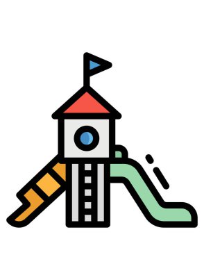 Kuş çizgi filminin vektör çizimi