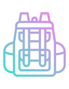 seyahat kavramı simgesi, vektör illüstrasyonu 