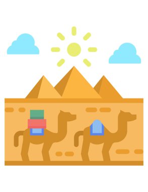 seyahat kavramı simgesi, vektör illüstrasyonu 