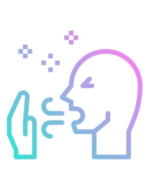 Çizgi film stili izole edilmiş vektör illüstrasyonunda insan beyni simgesi