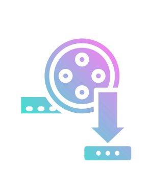 Modern oto tamir simgesinin vektör illüstrasyonu