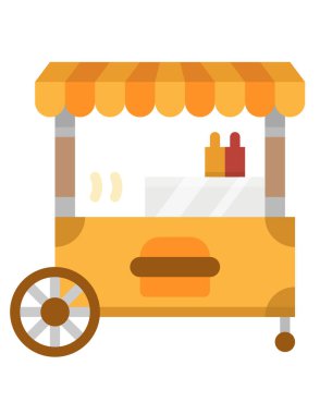 gıda kavramı, vektör illüstrasyonu