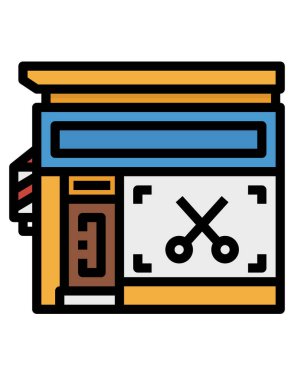 Alışveriş ve ticaret vektör simgesi