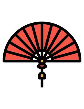 Hayran ikonu. vektör illüstrasyonu