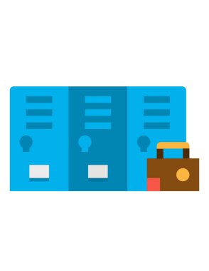 Gardırop mobilyalarının vektör çizimi