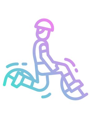 Çizgi film karakterinin vektör çizimi