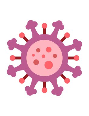 Virüs ikonu vektör illüstrasyonu 