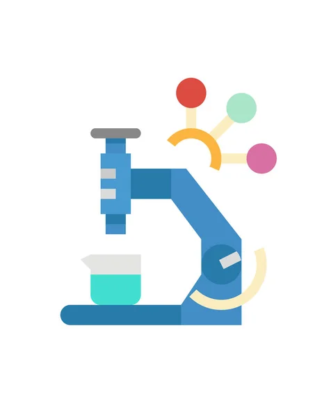 Illustration Vectorielle Microscope — Image vectorielle