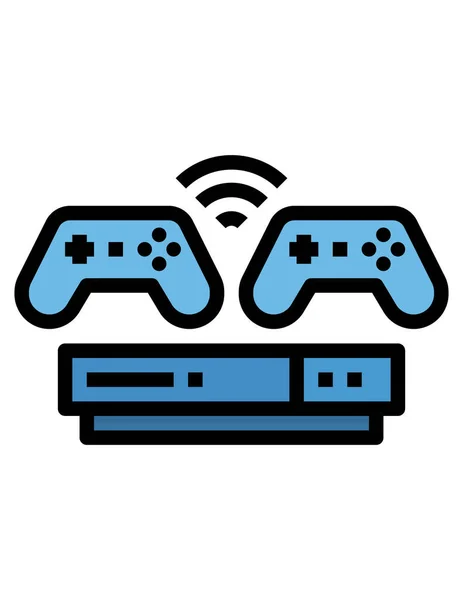 Game Controller Vector Icon — Stock Vector