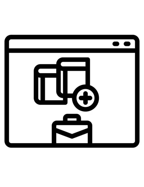 Vector Ilustración Seo Icono Moderno — Archivo Imágenes Vectoriales