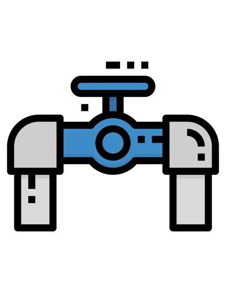 Icono Vector Cámara Drone — Vector de stock