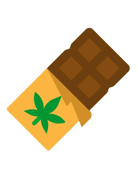 Vector Illustration Chocolate Icon — Stock Vector