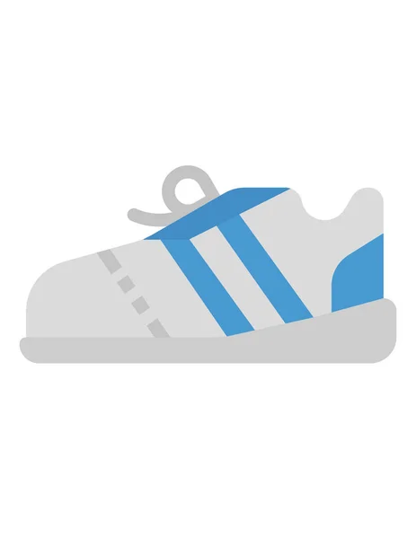 Zapatos Vector Línea Icono — Vector de stock