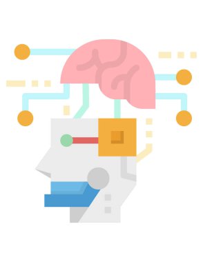 seo ve pazarlama simgeleri vektör illüstrasyonunun düz tasarımı