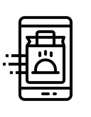 gıda kavramı, vektör illüstrasyonu