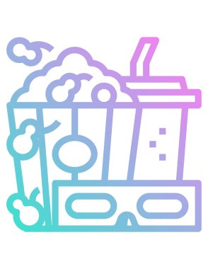 Seo ve pazarlama simgelerinin vektör illüstrasyonu