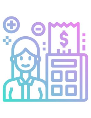 para kavramı simgesi, vektör illüstrasyonu 