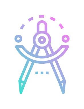 seo modern simgesinin vektör illüstrasyonu