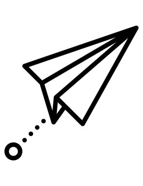 Kağıt düzlem vektör simgesi. biçim düz sembol, beyaz renk, yuvarlak açılar, kahverengi arkaplan 