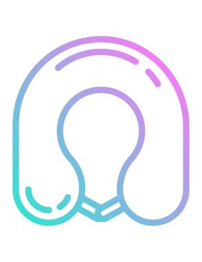 seyahat kavramı simgesi, vektör illüstrasyonu 