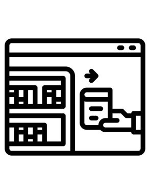 öğrenme konsepti simgesi, vektör illüstrasyonu