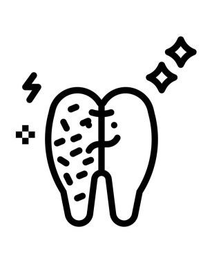 Modern b 'nin vektör illüstrasyonu tıbbi simgeden yoksun