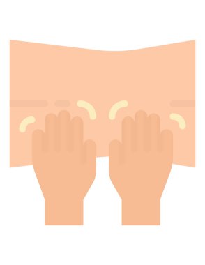 spa kavramı simgesi, vektör illüstrasyonu